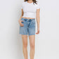 Vervet by Flying Monkey High Rise Denim Shorts