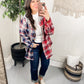 Thinking Out Loud Hooded Flannel