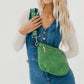 Westlyn Woven Bum Bag *NEW COLORS ADDED*: Checkered Emerald