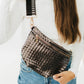 Westlyn Woven Bum Bag *NEW COLORS ADDED*: Checkered Emerald