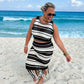 PREORDER: ISLA STRIPED CROCHET COVER UP SET (ETA 4/7)