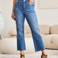RFM Tummy Control High Waist Cropped Boot Cut Jeans