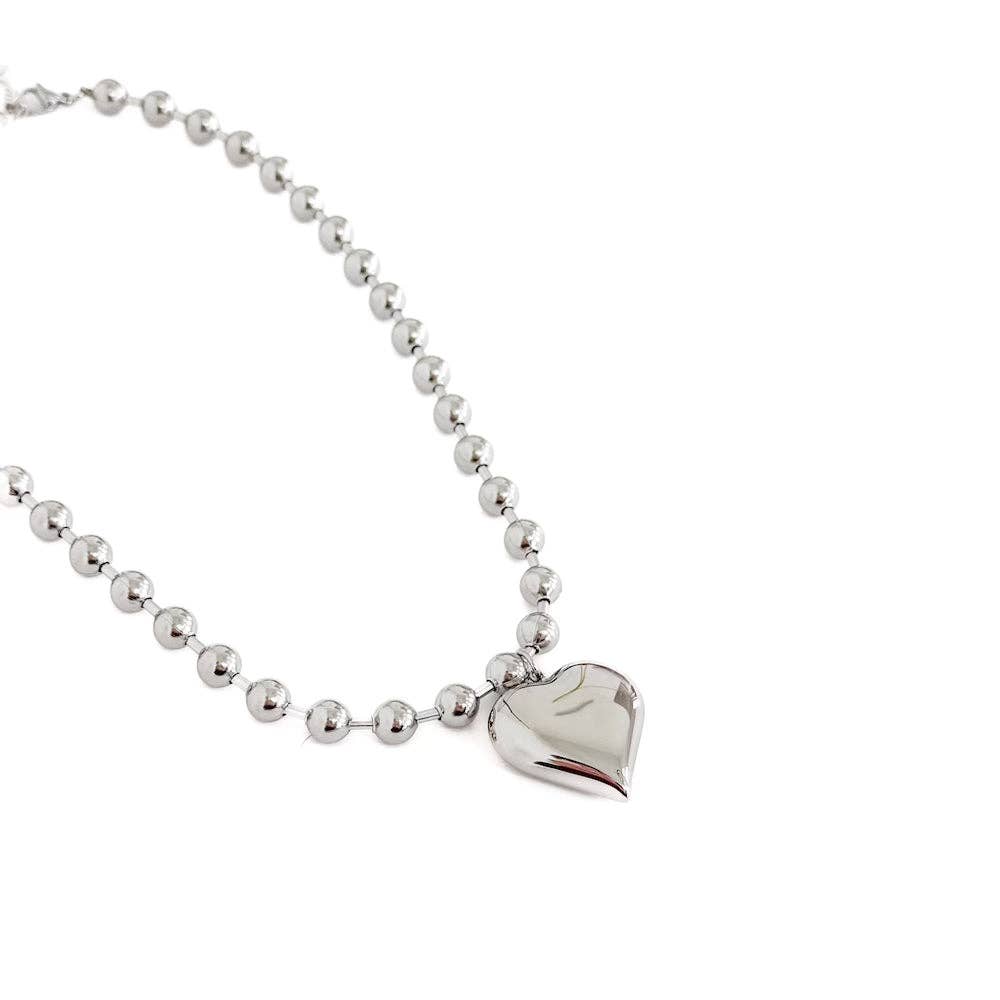 Harmony Heart Necklace - WATERPROOF: Gold