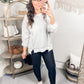 So Compelling Contrast Detail Pullover