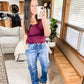 Judy Blue High Rise Wide Leg Cargo Jeans