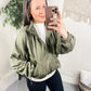 Miss You More Zip Up Sweatshirt