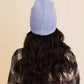 Smiley Face Embroidered Ribbed Knit Beanie: Green