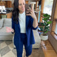 Magic 3/4 Blazer in Navy