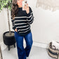 When in Doubt Striped Sweater