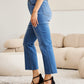 RFM Tummy Control High Waist Cropped Boot Cut Jeans