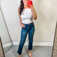 RFM Tummy Control High Waist Cropped Boot Cut Jeans
