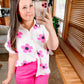 Daisy Delight Mod Floral Button Down
