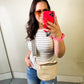 Striped Round Neck Tank