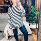 Self Assured Striped Sweater