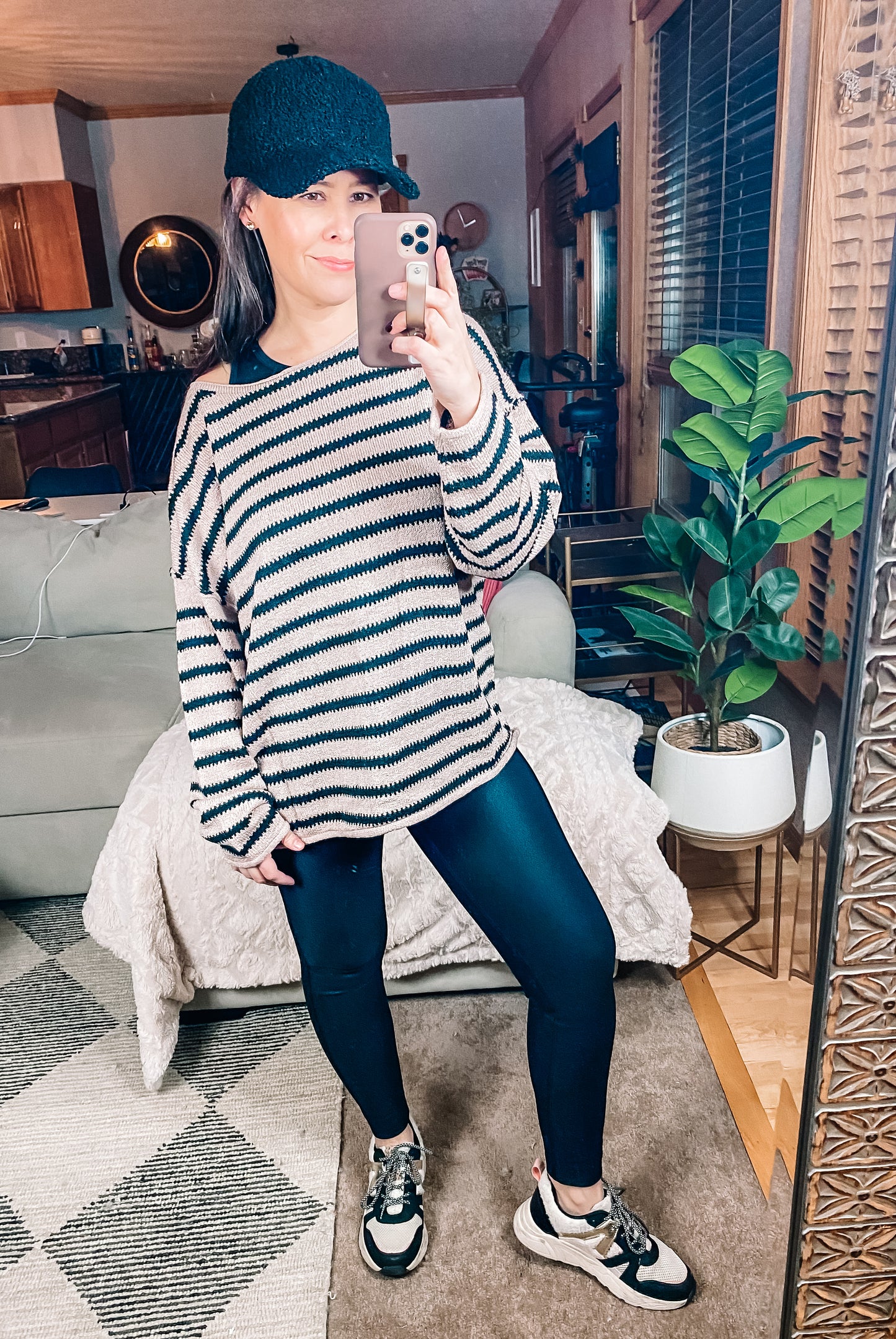 Self Assured Striped Sweater