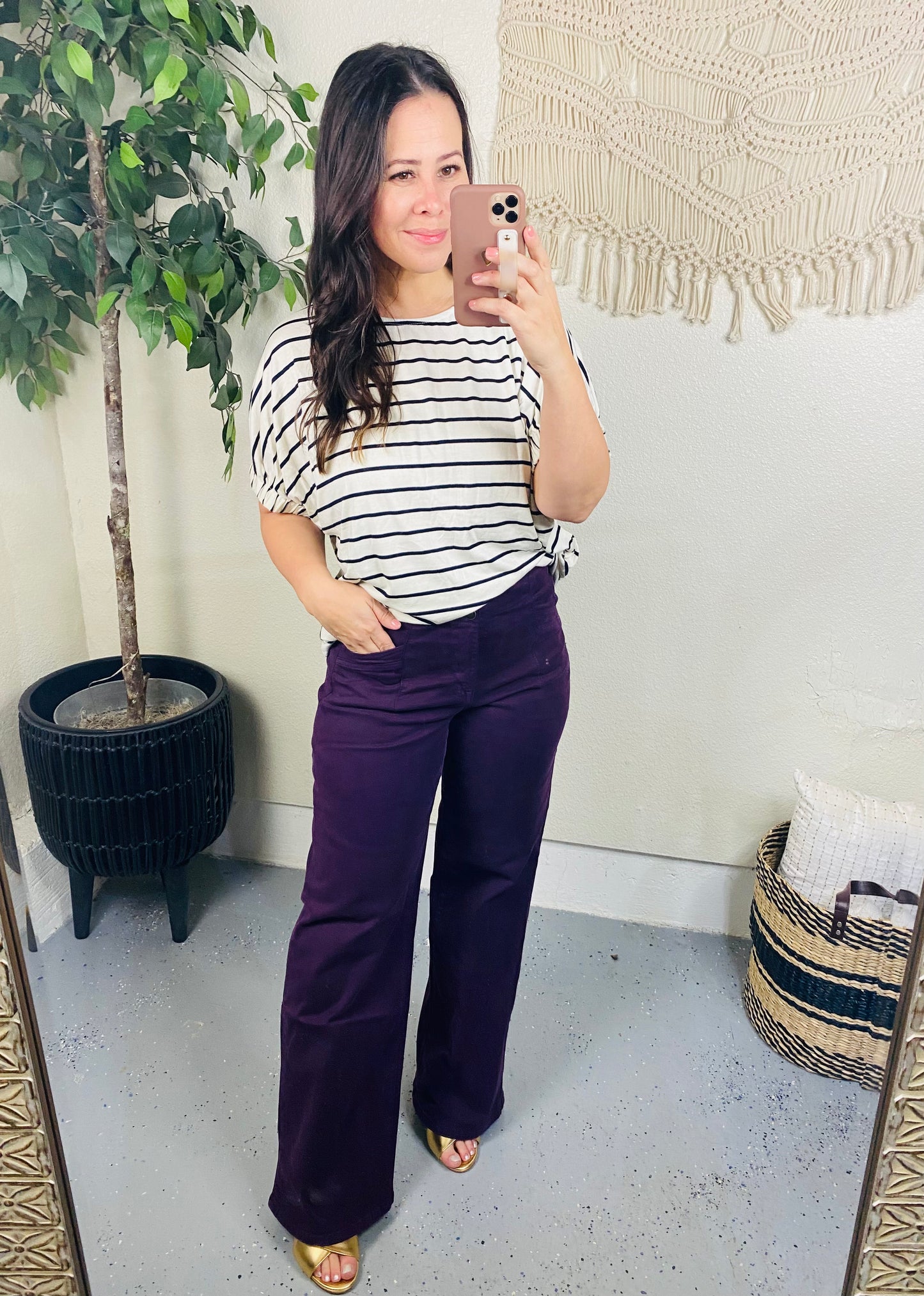 Much Ado About Nothing Striped Top