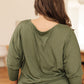 A Day Together Long Sleeve Top in Olive