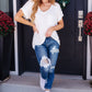Absolute Favorite V-Neck T in White