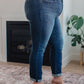 Judy Blue Mid Rise Cuffed Slim Fit Jeans
