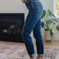 Judy Blue Mid Rise Cuffed Slim Fit Jeans