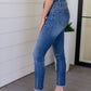 Judy Blue High Rise Tummy Control Side Slit Skinny Jeans