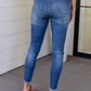 Judy Blue High Rise Tummy Control Side Slit Skinny Jeans