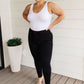 Judy Blue High Rise Tummy Control Classic Skinny Jeans in Black