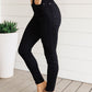 Judy Blue High Rise Tummy Control Classic Skinny Jeans in Black