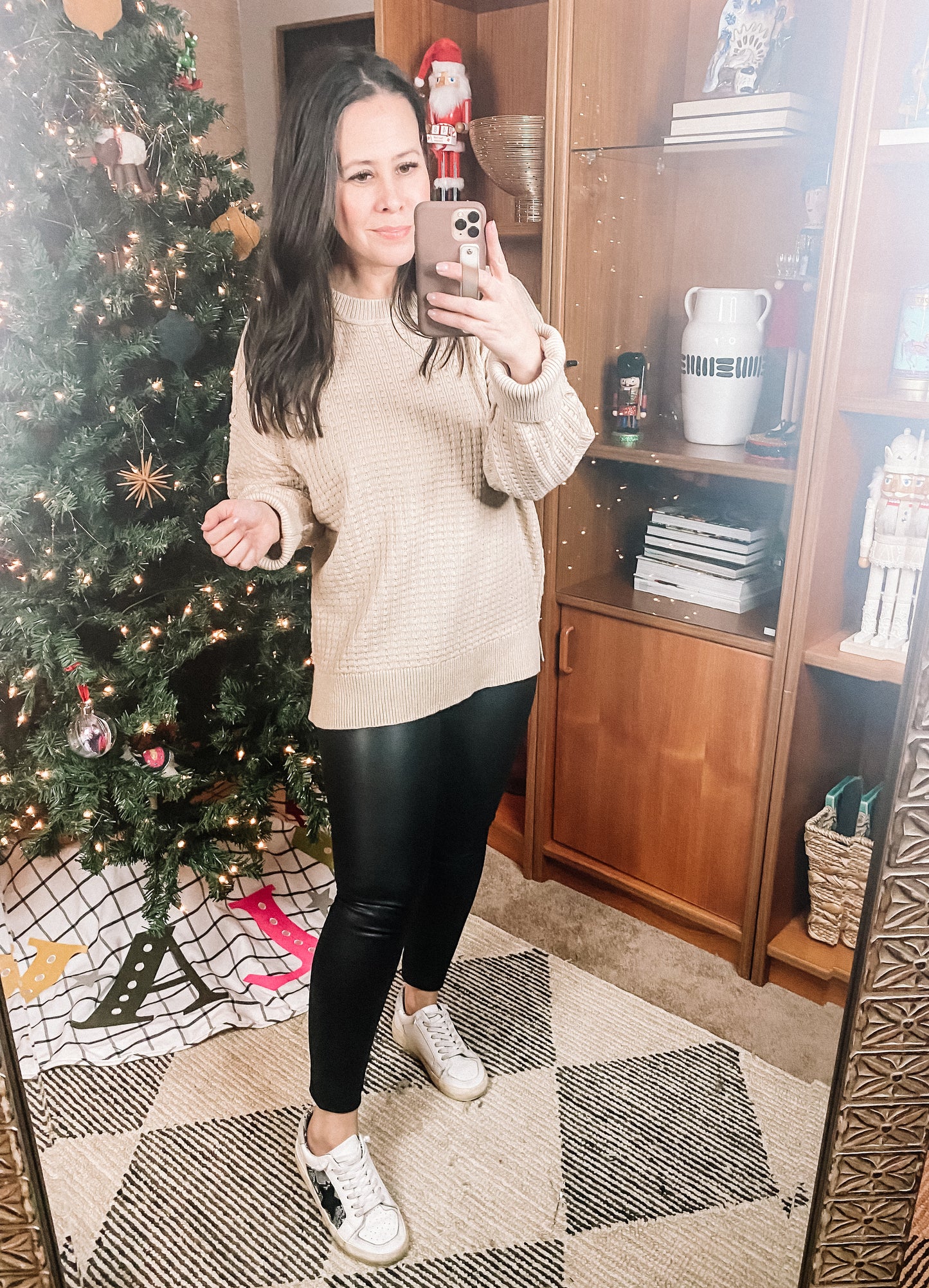 Terrifically Textured Sweater in Mocha