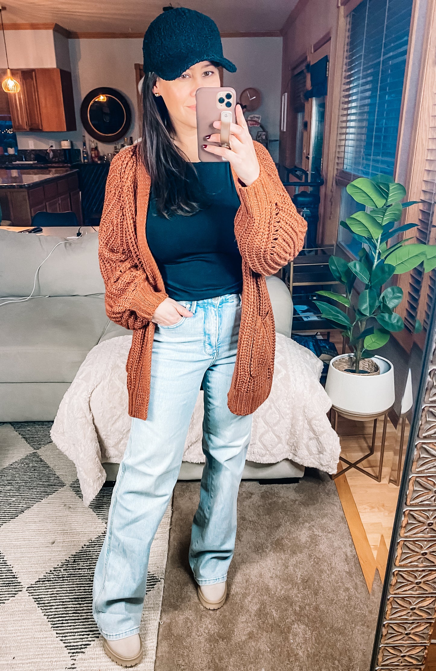 Judy Blue Tummy Control Vintage Wash Straight Jeans