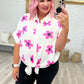Daisy Delight Mod Floral Button Down