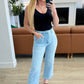 PREORDER: Patch Pocket Wide Leg Jeans in Four Colors