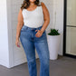 Judy Blue High Rise Tummy Control Release Hem Slim Bootcut Jeans
