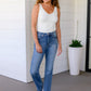 Judy Blue High Rise Tummy Control Release Hem Slim Bootcut Jeans