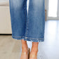 Judy Blue High Rise Vintage Wide Leg Crop Jeans