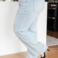 Judy Blue Tummy Control Vintage Wash Straight Jeans