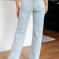 Judy Blue Tummy Control Vintage Wash Straight Jeans
