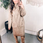 Bundled Beauty Turtleneck Sweater Dress