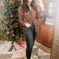 So Fierce Animal Print Blouse