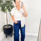Day Date Ruffle Sleeved Blouse