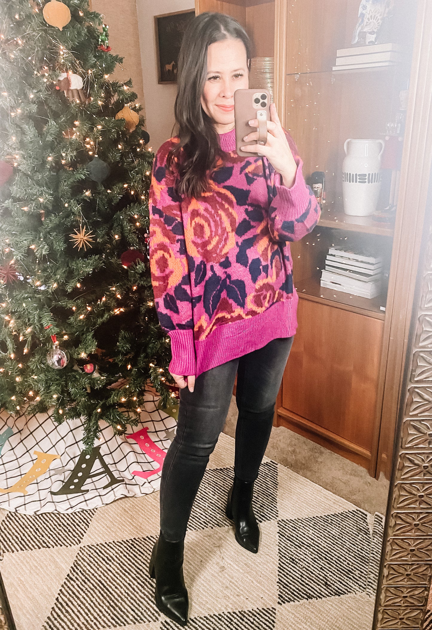 Rosie Posey Floral Sweater