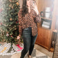 So Fierce Animal Print Blouse