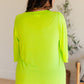 Cali Blouse in Neon Green