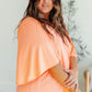 Cali Blouse in Neon Orange
