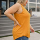 Can't Wait for Spring Hi-Low Sleeveless Top in Mustard