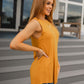 Can't Wait for Spring Hi-Low Sleeveless Top in Mustard