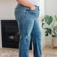Judy Blue High Rise Tummy Control 90's Straight Jeans