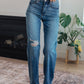 Judy Blue High Rise Tummy Control 90's Straight Jeans