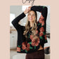 You're Enough Floral Cardigan