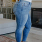 Judy Blue Mid Rise Vintage Skinny Jeans